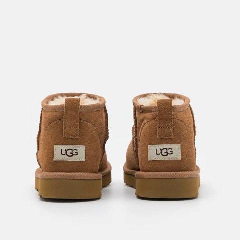 Buty damskie UGG Classic Ultra Mini - Brązowe