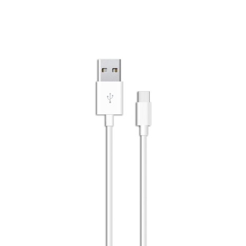 Kabel SAVIO CL-126 (USB typu C - USB 2.0 typu A ; 1m; kolor biały)