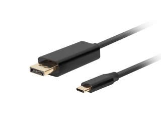 LANBERG KABEL USB-C(M)->DISPLAYPORT(M) 0.5M 4K 60HZ CZARNY CA-CMDP-10CU-0005-BK