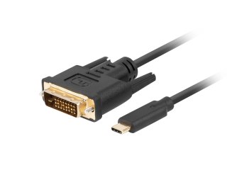 LANBERG KABEL USB-C(M)->DVI-D(24+1)(M) 0.5M CZARNY CA-CMDV-10CU-0005-BK