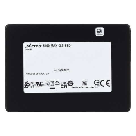 Dysk SSD Micron 5400 MAX 1.92TB SATA 2.5" MTFDDAK1T9TGB-1BC1ZABYYR (DWPD 5)