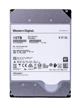 Dysk serwerowy HDD Western Digital Ultrastar DC HC510 HE10 (10 TB; 3.5"; SATA; 512E; SED)