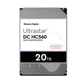 Dysk serwerowy HDD Western Digital Ultrastar DC HC560 WUH722020BLE6L4 (20 TB; 3.5"; SATA III)