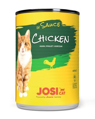 JOSERA JosiCat Kurczak w sosie - mokra karma dla kota - 415 g