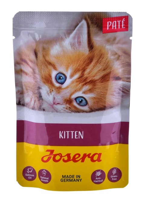 JOSERA Pate Kurczak i marchew - mokra karma dla kociąt - saszetka - 85 g