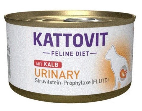 KATTOVIT URINARY Cielęcina puszka 85g dla kota