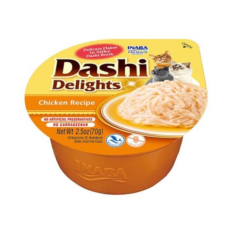 INABA DASHI DELIGHTSKurczak70g bulion dla kota