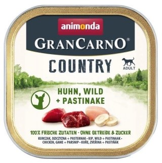 Animonda GranCarno Country kurczak,dziczyzna 150g