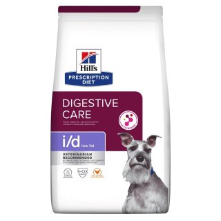 HILL'S Prescription Diet Low Fat i/d Canine - sucha niskotłuszczowa karma dla psa - ochrona układu pokarmowego - 1,5 kg