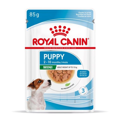 ROYAL CANIN SHN Mini Puppy w sosie - mokra karma dla szczeniąt - 12X85 g