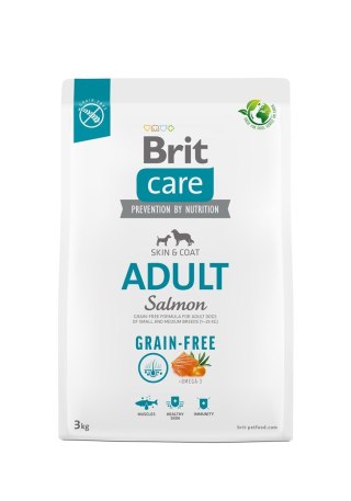 BRIT Care Grain-Free Adult Salmon - sucha karma dla psa - 3 kg