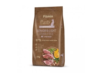 FITMIN Purity GF Senior & Light Lamb - sucha karma dla psów starszych wszystkich ras - 2kg