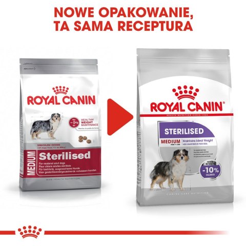 ROYAL CANIN CCN Medium Sterilised - sucha karma dla psa dorosłego - 3kg