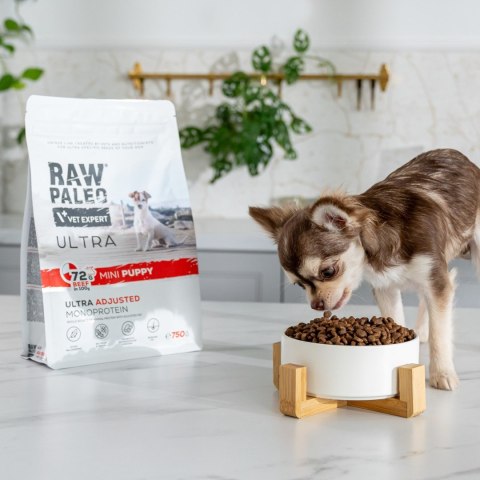 VetExpert Raw Paleo Ultra Wołowina Mini Puppy 750g