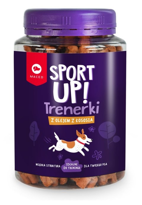 MACED Sport Up! Trenerki z olejem z łososia - przysmak dla psa - 300 g