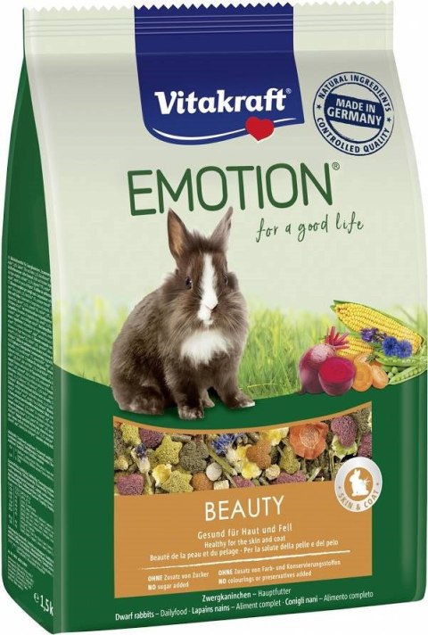 VITAKRAFT EMOTION BEAUTY karma dla królika 600g