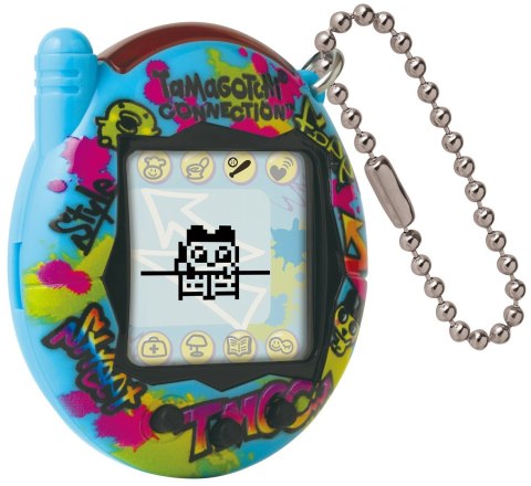 TAMAGOTCHI CONNECTION TRUE FRIENDS - BLUE GRAFFITTI