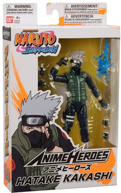 Figurka kolekcjonerska BANDAI ANIME HEROES NARUTO - HATAKE KAKASHI