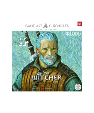 Puzzle Good Loot Gaming 1000 Game Art Chronicles The Witcher Geralt & Vincent van Gogh