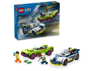 LEGO City 60415 Pościg radiowozu za muscle carem