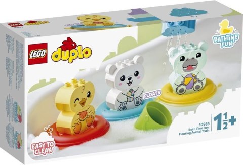 LEGO DUPLO 10965 Zabawa w kąpieli: pływający pociąg ze zwierzątkami