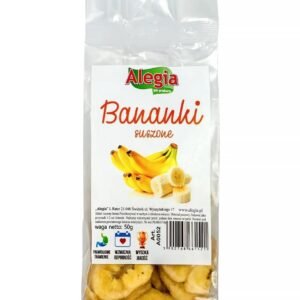 ALEGIA przysmak Banany suszone 50g