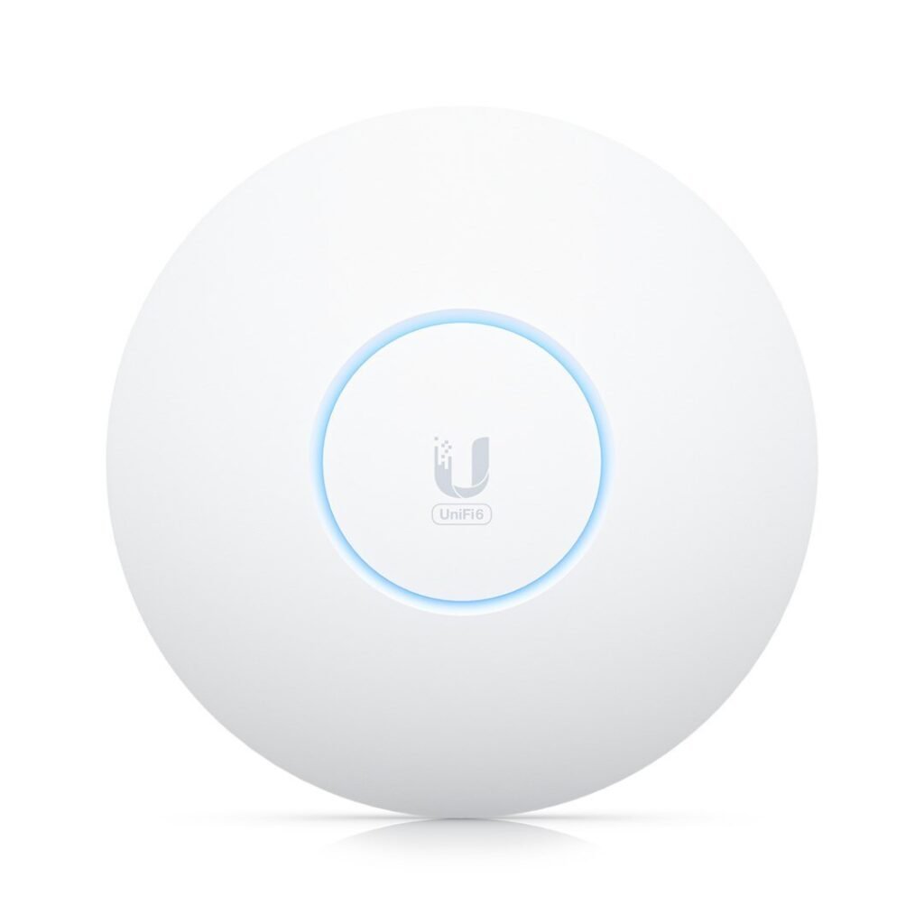 Acces Point Wi-Fi 6E Ubiquiti UniFi U6 Enterprise 2.4GHz(2x2)/5GHz(4x4)/6GHz(4x4) PoE+ 1x2,5G