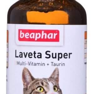 BEAPHAR Laveta Super preparat na kondycję sierści dla kotów - witaminy dla kota - 50ml