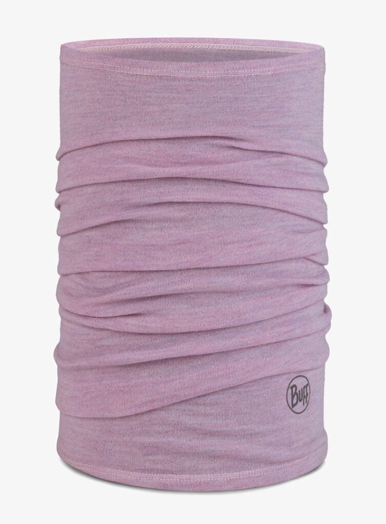Bandana BUFF MERINO MIDWEIGHT MELANGE LILAC SAND