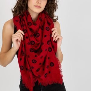 Chusta Model AT-CH-23503-1.89 Dark Red - AT