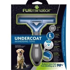 FURminator - furminator dla psów długowłosych - L