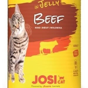 JOSERA JosiCat Wołowina w galaretce - mokra karma dla kota - 400 g