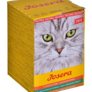 JOSERA Multipack Pate Kurczak kaczka indyk - mokra karma dla kota - 6x85 g