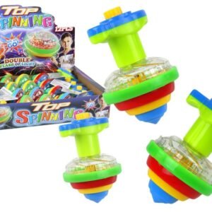 Kolorowy Świecący Dysk Kręcący Bączek Spinning Top