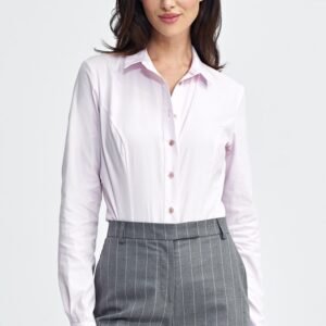 Koszula body K81 Light Pink - Nife