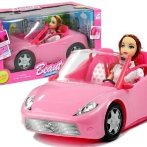 Lalka w Podróży Kabriolet Auto dla Lalki