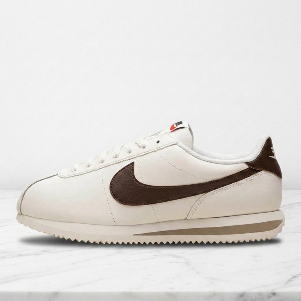Buty NIKE CORTEZ Vintage Cacao Wow Kremowy, brązowy