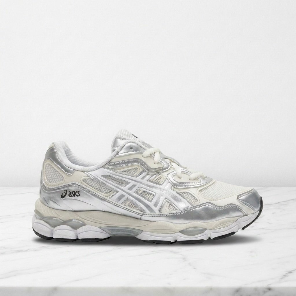 Buty unisex ASICS GEL-NYC Srebrny, kremowy