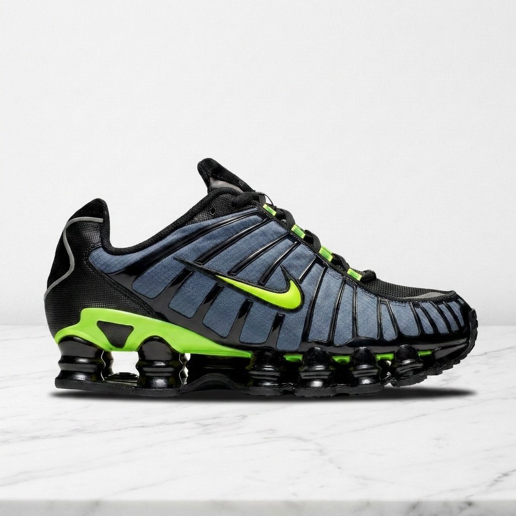 Buty NIKE Shox TL Thunderstorm Czarny, szaroniebieski