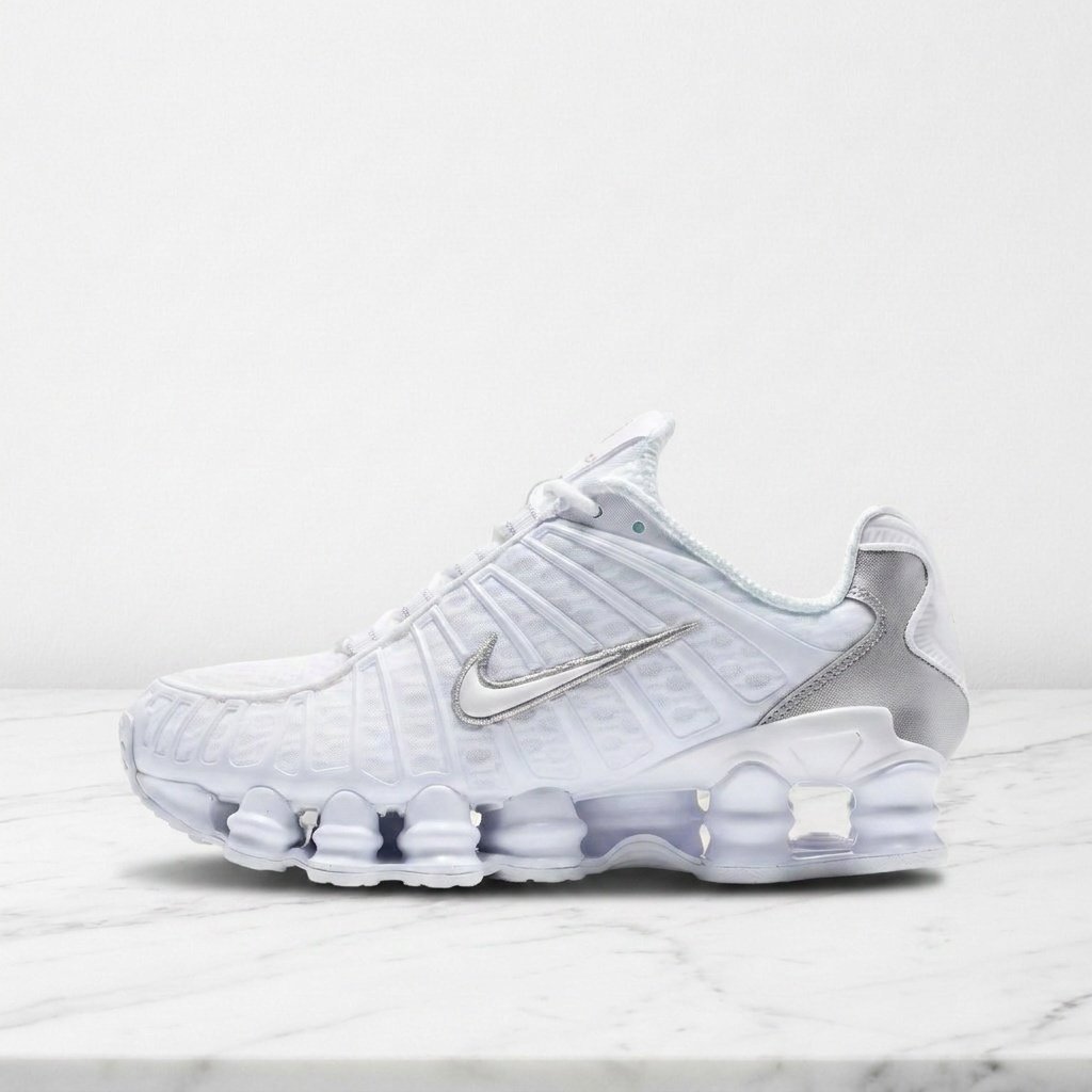 Buty NIKE Shox TL Biały, srebrny, unisex