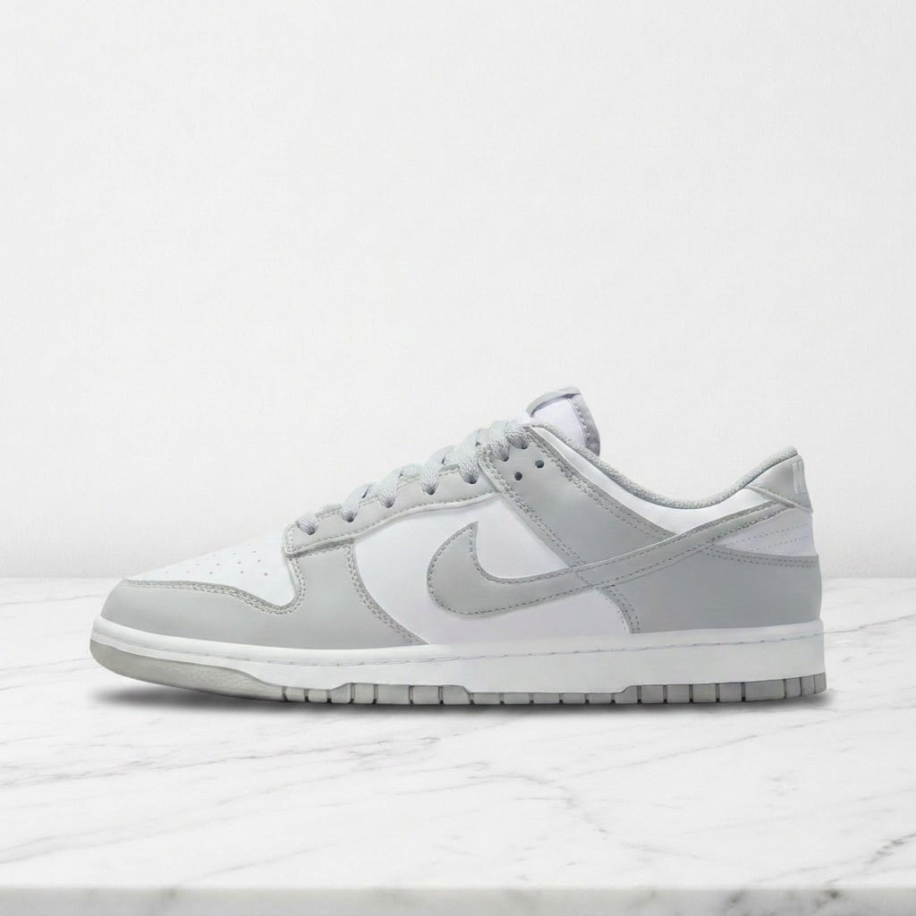 Buty NIKE Dunk Low Retro Grey Fog szaro-białe DD1391-103