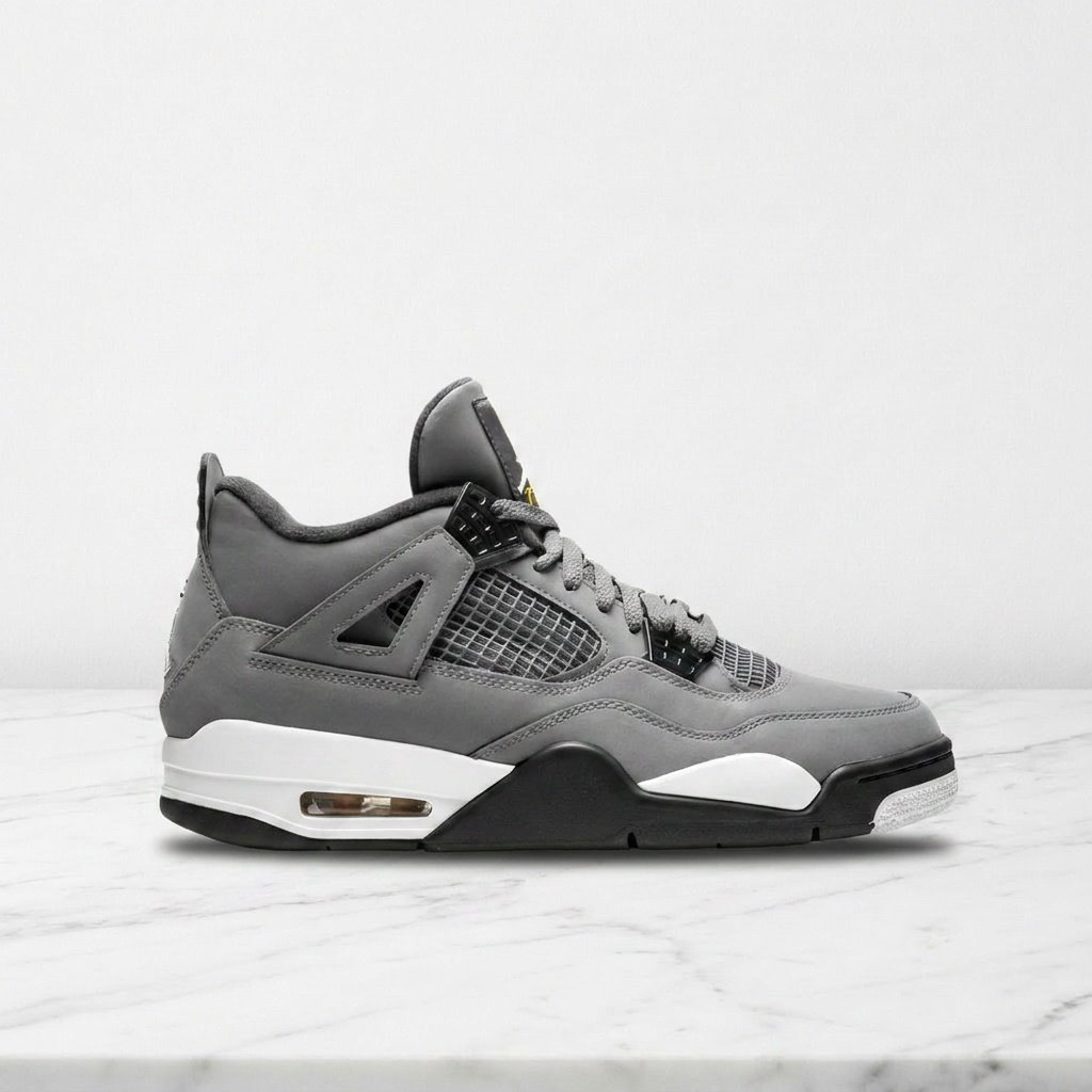 Buty NIKE Air Jordan 4 Retro Cool Grey szaro-białe 308497-007