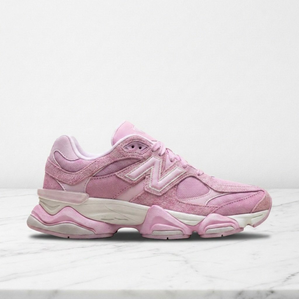 Sneakersy damskie New Balance 9060 Pink Overdye Różowy, retro