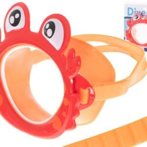 Maska do nurkowania gogle dla dzieci na oczy i nos krab