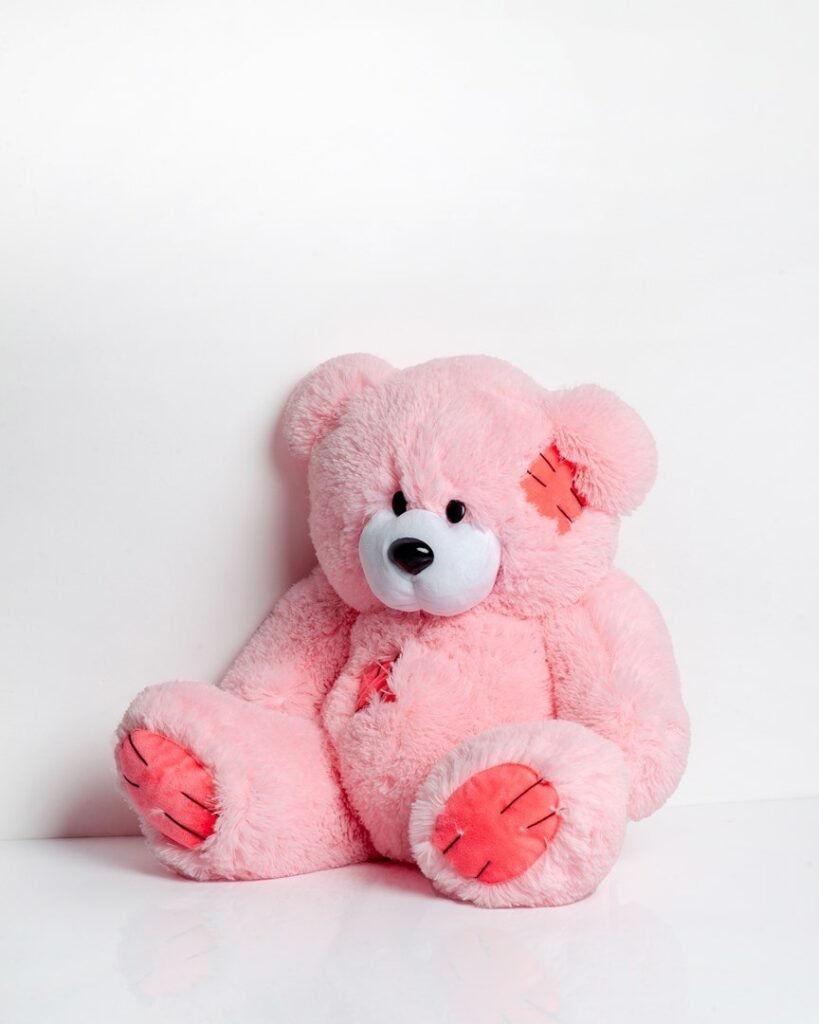 Miś TEDDY 60cm różowy