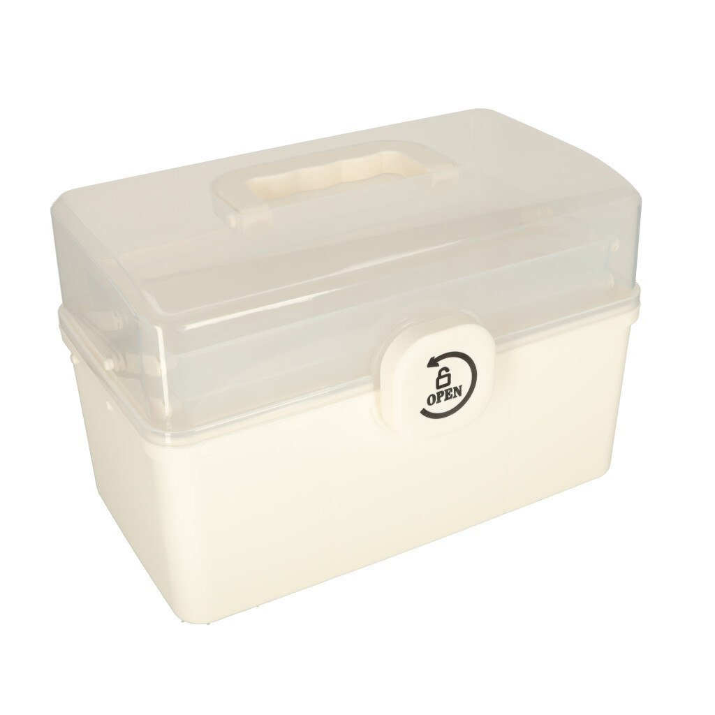 Pojemnik na leki organizer pudełko apteczka 34 x 19 x 22,5 cm