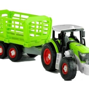 Rozkręcany Traktor z Otwierana Przyczepą 43 cm