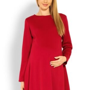Sukienka Ciążowa Model 1359C Red - PeeKaBoo