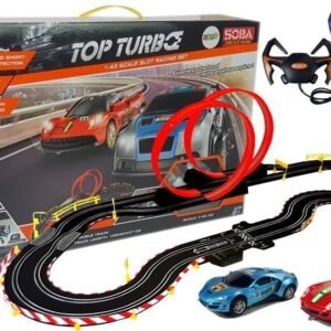 Tor Wyścigowy 1:43 2 Autka Kontrolery Top Turbo 540 cm długości