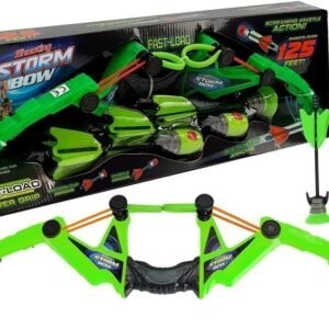 Zestaw Łuk 3 Strzały Sportowy Zielony 58 cm